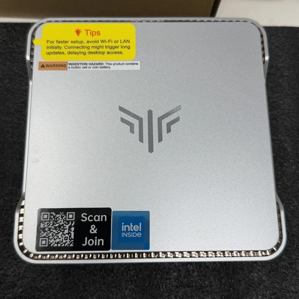 Kamrui GK3 Plus Mini PC N97 16GB RAM 512GB SSD Windows 11 Silver New